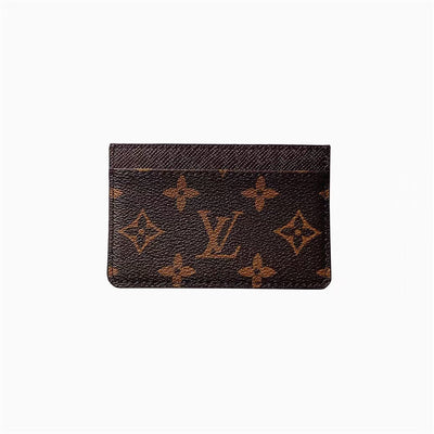 Classic LV Slim Wallet Card Holder - front view