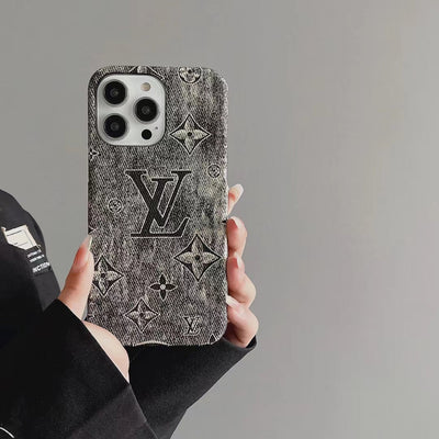 Precise Fit - LV Chic Phone Case for iPhone Ports and Buttons