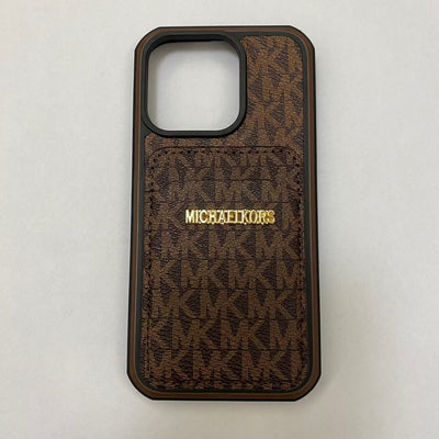 MK Premium iPhone Case with Secure Card Pocket