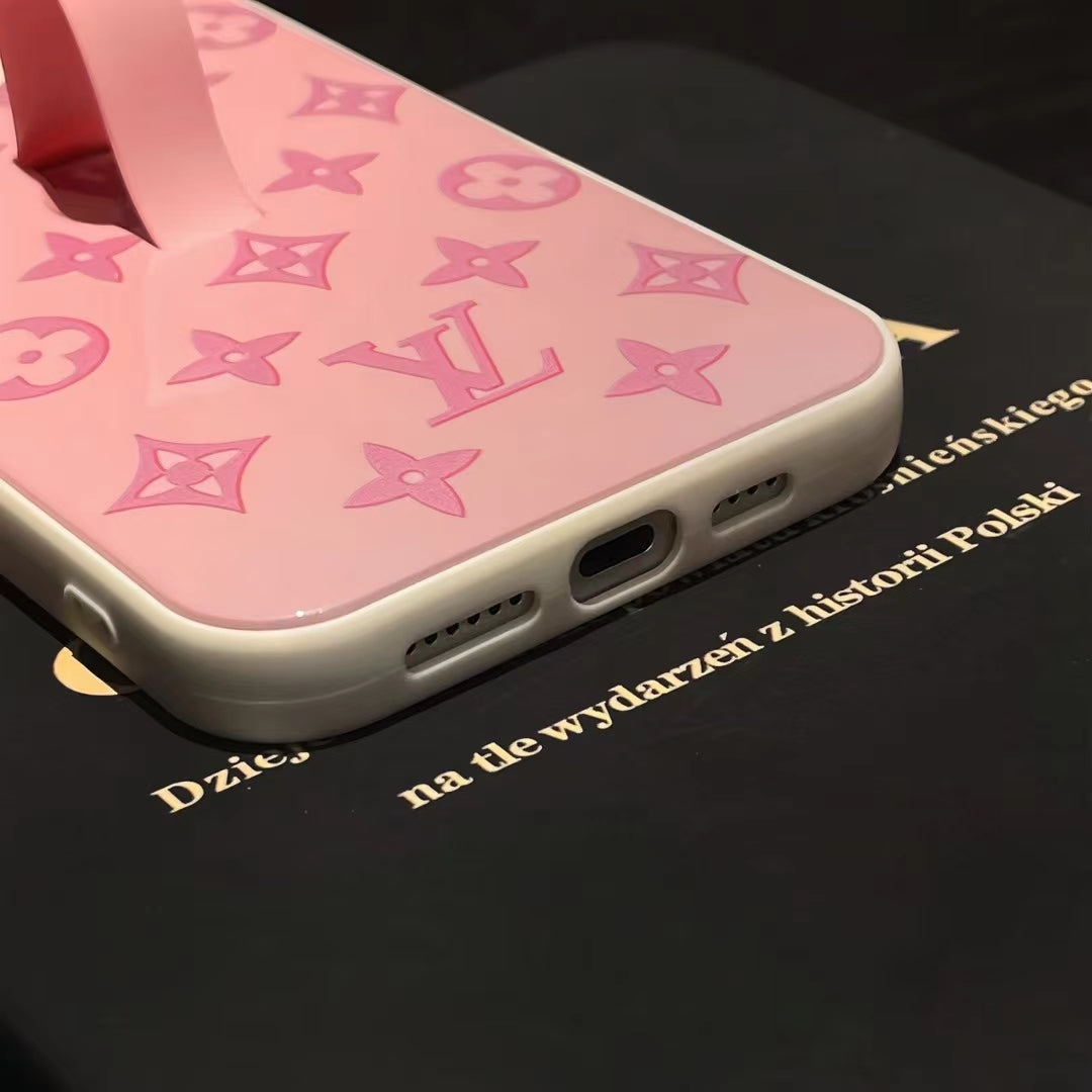 Chic LV-Inspired Color Monogram iPhone Case Collection