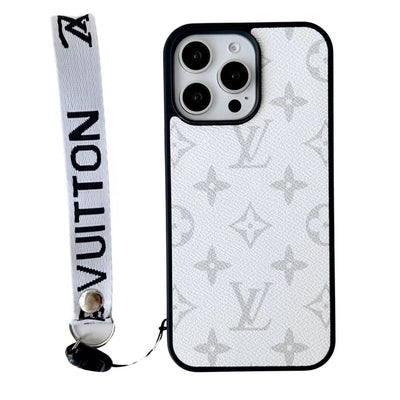 LV Monogram Colorful Strap iPhone Case Collection