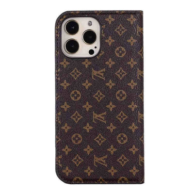 LV & GG iPhone Case: Sleek Design with Integrated Card Holder