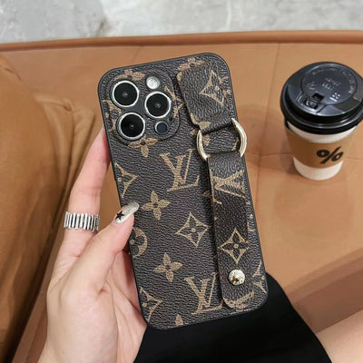 Luxury LV Card Holder iPhone Case – Classic Design