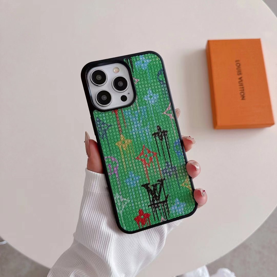 High-quality iPhone Case with LV emblem