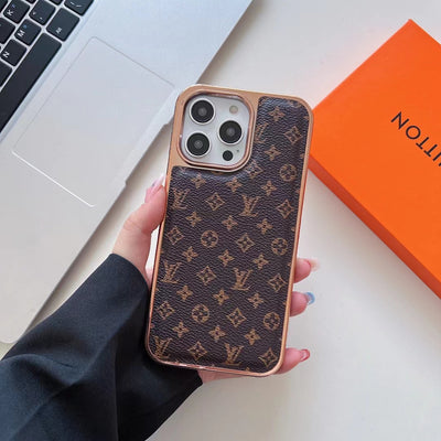 Chic LV Monogram iPhone Case – Premium Luxury Style