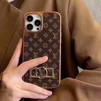 Luxury LV-Inspired Monogram iPhone Case Collection