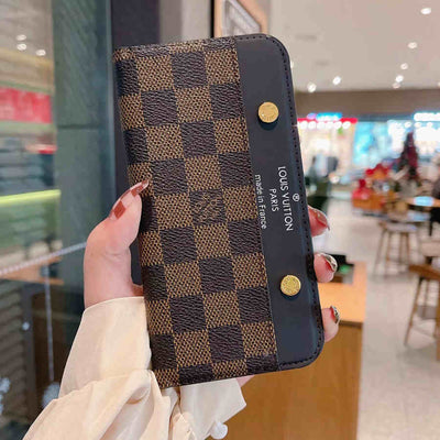 LV & GG iPhone Case: Sleek Design with Integrated Card Holder