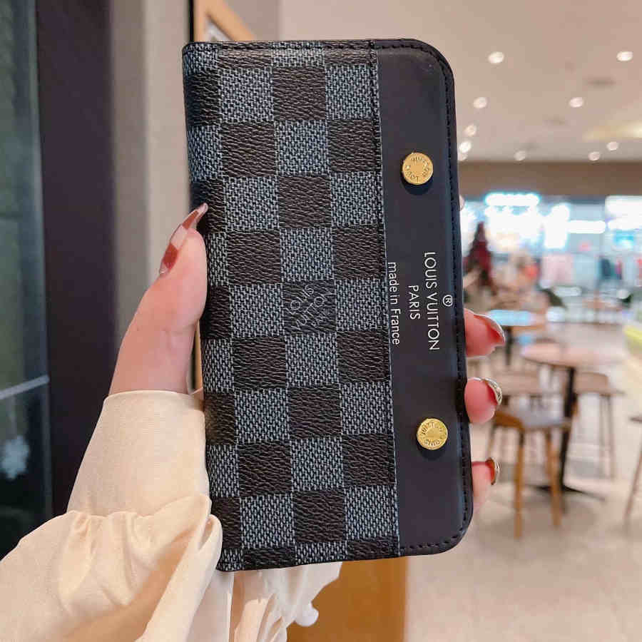 LV & GG iPhone Case: Sleek Design with Integrated Card Holder