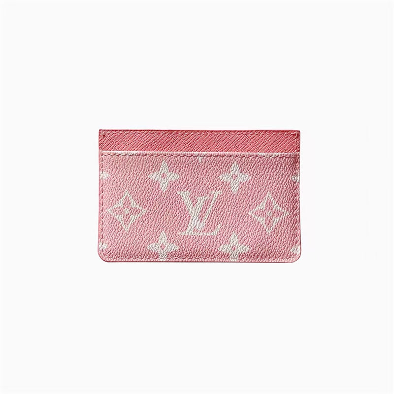 LV Slim Wallet - multiple card slots filled