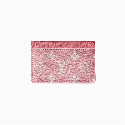 LV Slim Wallet - multiple card slots filled