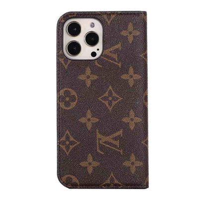 LV & GG iPhone Case: Sleek Design with Integrated Card Holder