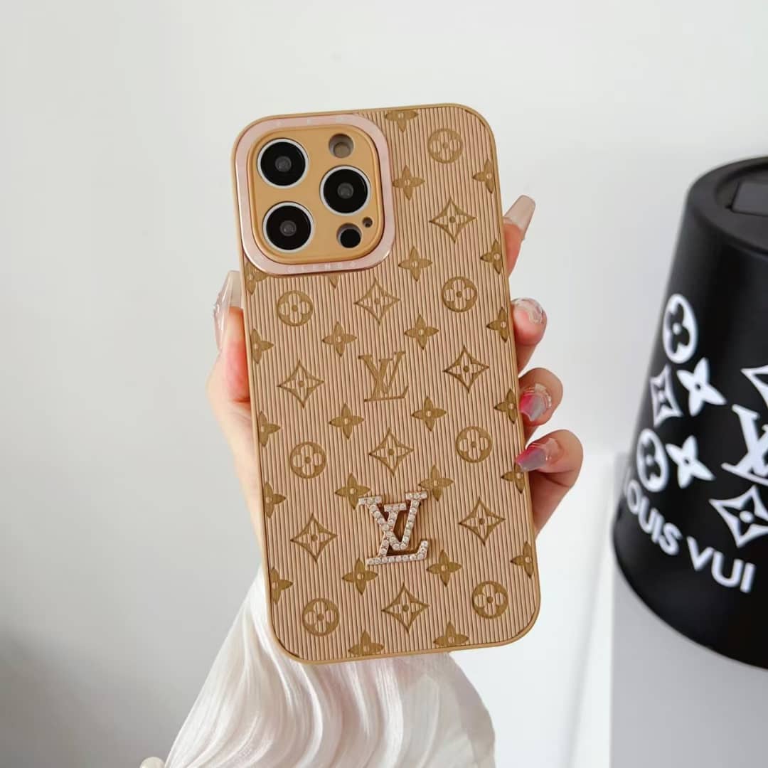 Protective iPhone Case with LV Monogram Design