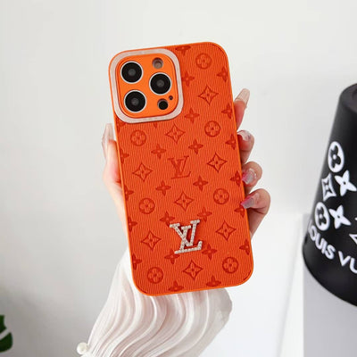 iPhone Case with Iconic LV Monogram Pattern