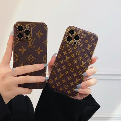 Elegant LV Monogram iPhone Case - Designer Protection