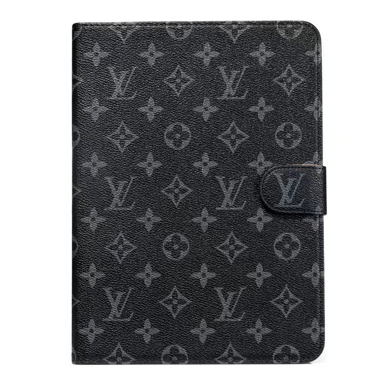 Trendy Luxury LV Monogram iPad Case with Card Holder