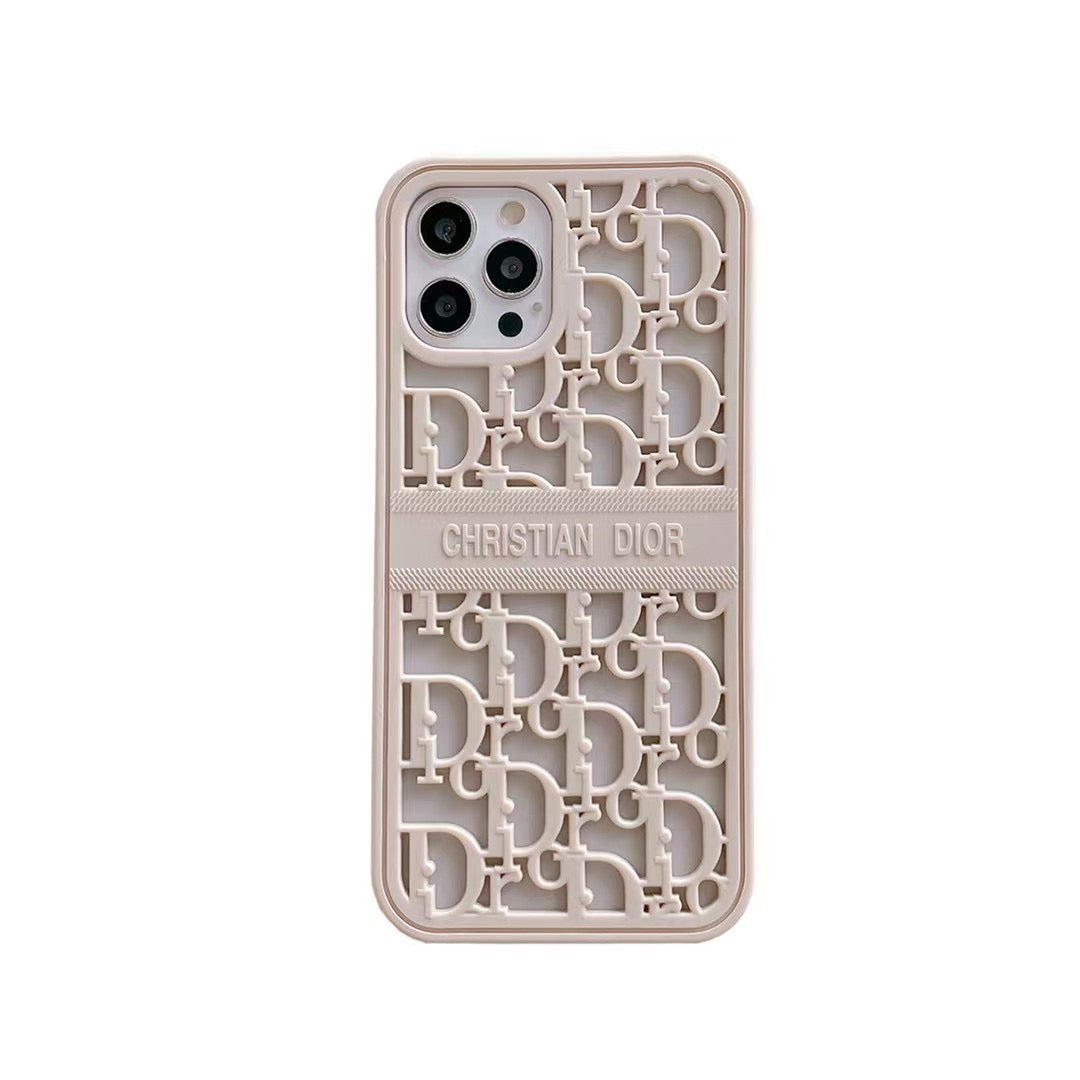 3D Luxury CD Embossed iPhone Case