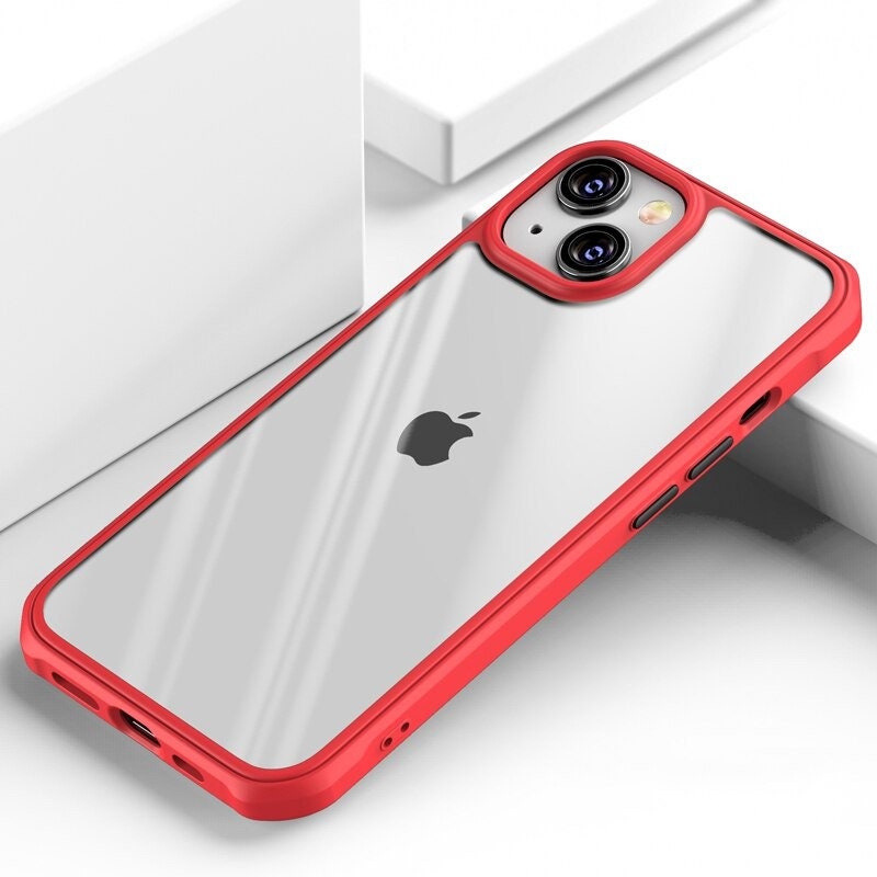 Double Color Shockproof Transparent Case