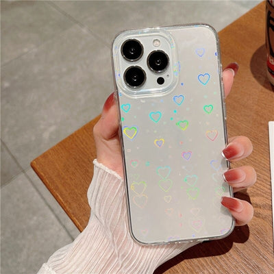 Laser Dot Love Heart Case | Easy Cases